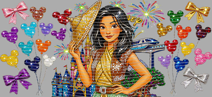 16oz Disney style-D-3514